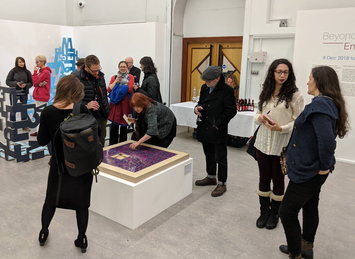 Emmalloydart's tweet image. Third photo set of #beyondthelinear PV @SalfordMuseum including photos from the first ever performance of &apos;Roll Play&apos;, an experimental interactive musical piece developed with brilliant musicians @LukeMooreMusic @HMilroy_Violin &amp;amp; @IzzyBakerMusic