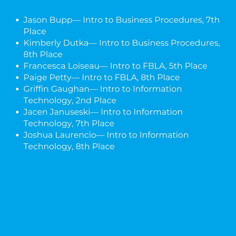 RV FBLA tweet media
