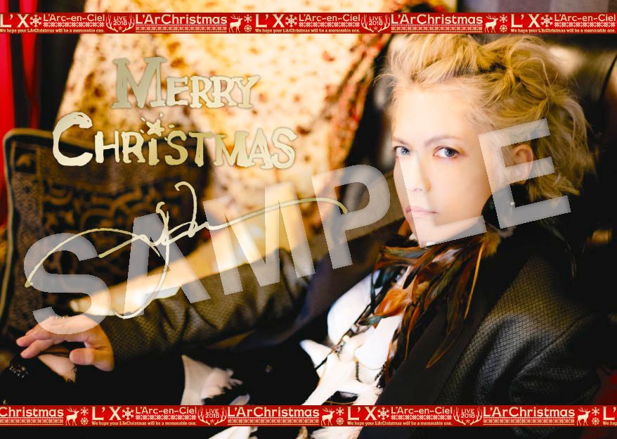 東京ドーム公演L'ArChristmas 会場CD / BD / DVD購入特典 【抽選会特典