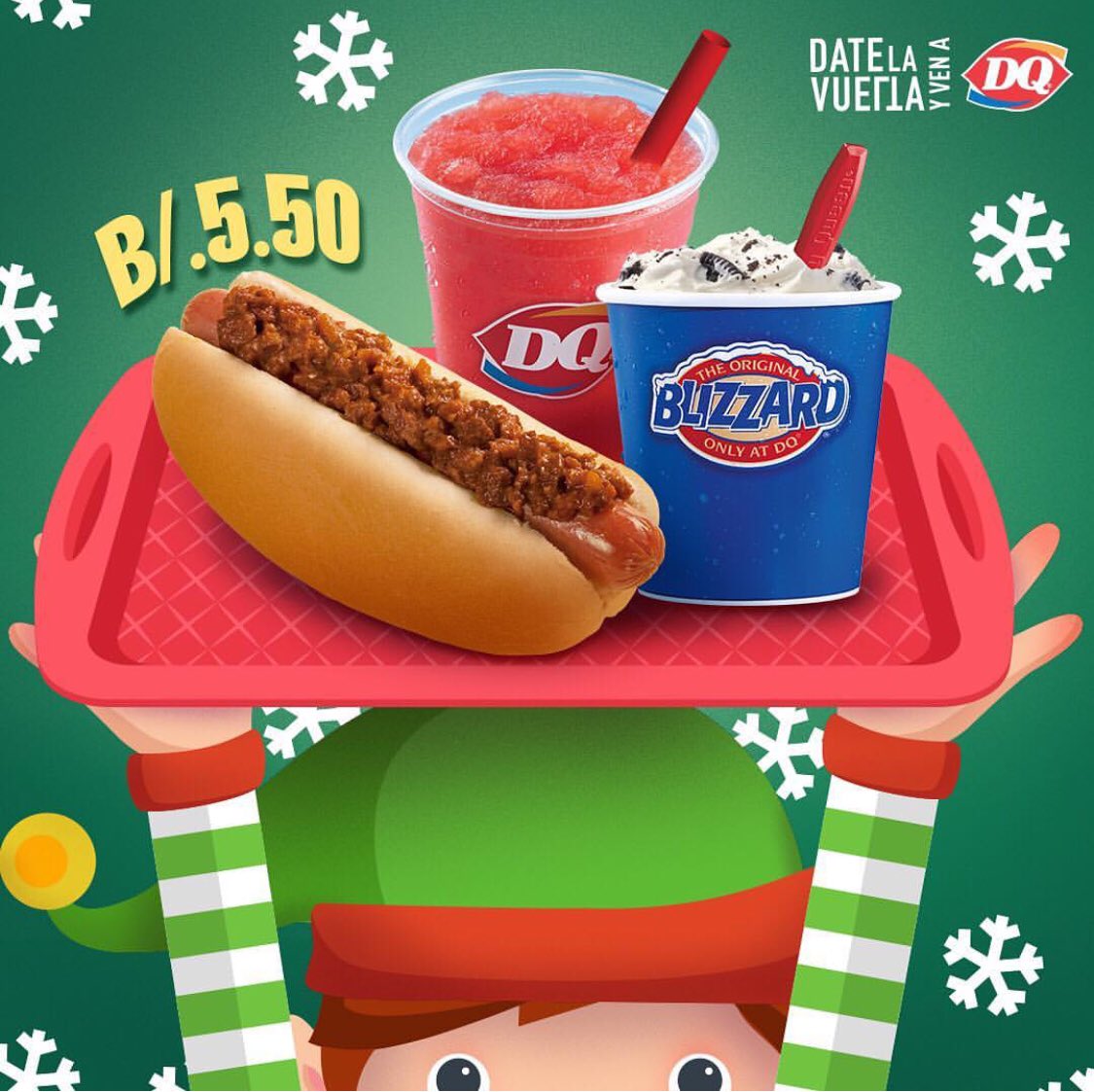 En el taller de Santa Claus 🎅🏼prepararon un delicioso combo🌭🥤 que ya esta disponible para ti. Date la vuelta y no te quedes con el antojo🔄