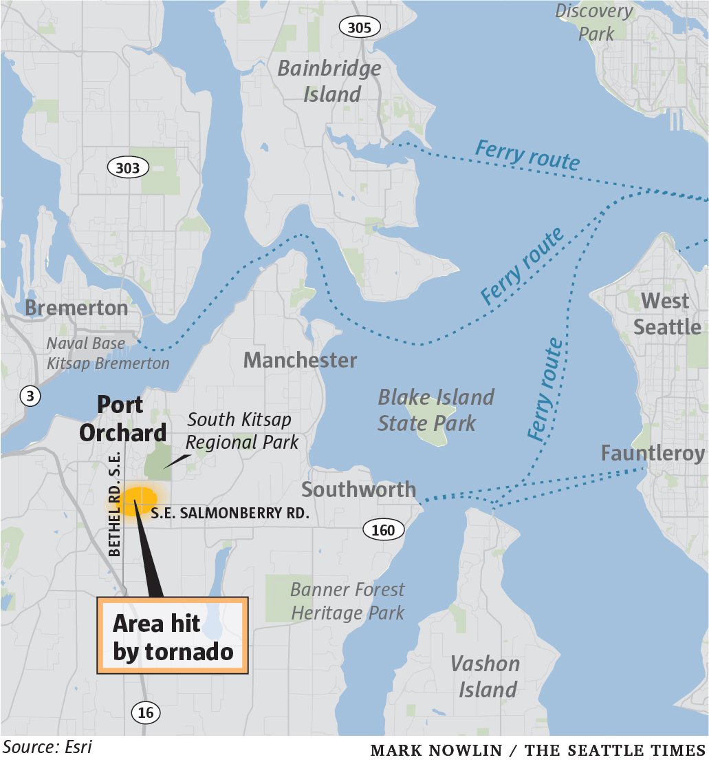 The Seattle Times On Twitter We Re Not Tornado Alley This Isn
