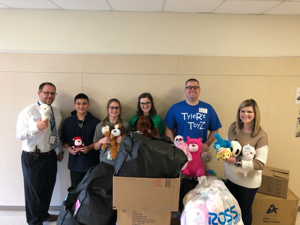 Utley Middle School on Twitter "NJHS collected 390 stuffed animals for