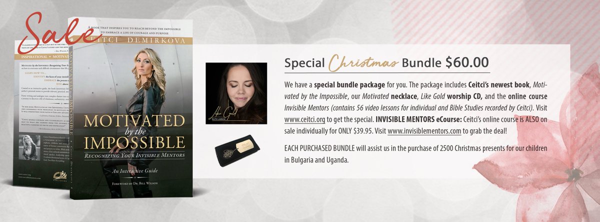 PurposeRevealed's tweet photo. Our Christmas special is extended till Dec. 31st! Check out https://t.co/s3sl8Gf85n and our author's website https://t.co/tXG3jrxrir to grab the deals! #ChristmasSpecial #23YearsCDM #InvisibleMentors #ChangingAGeneration #Purposerevealed #Christmas #Sales https://t.co/B2NfTPxuIR