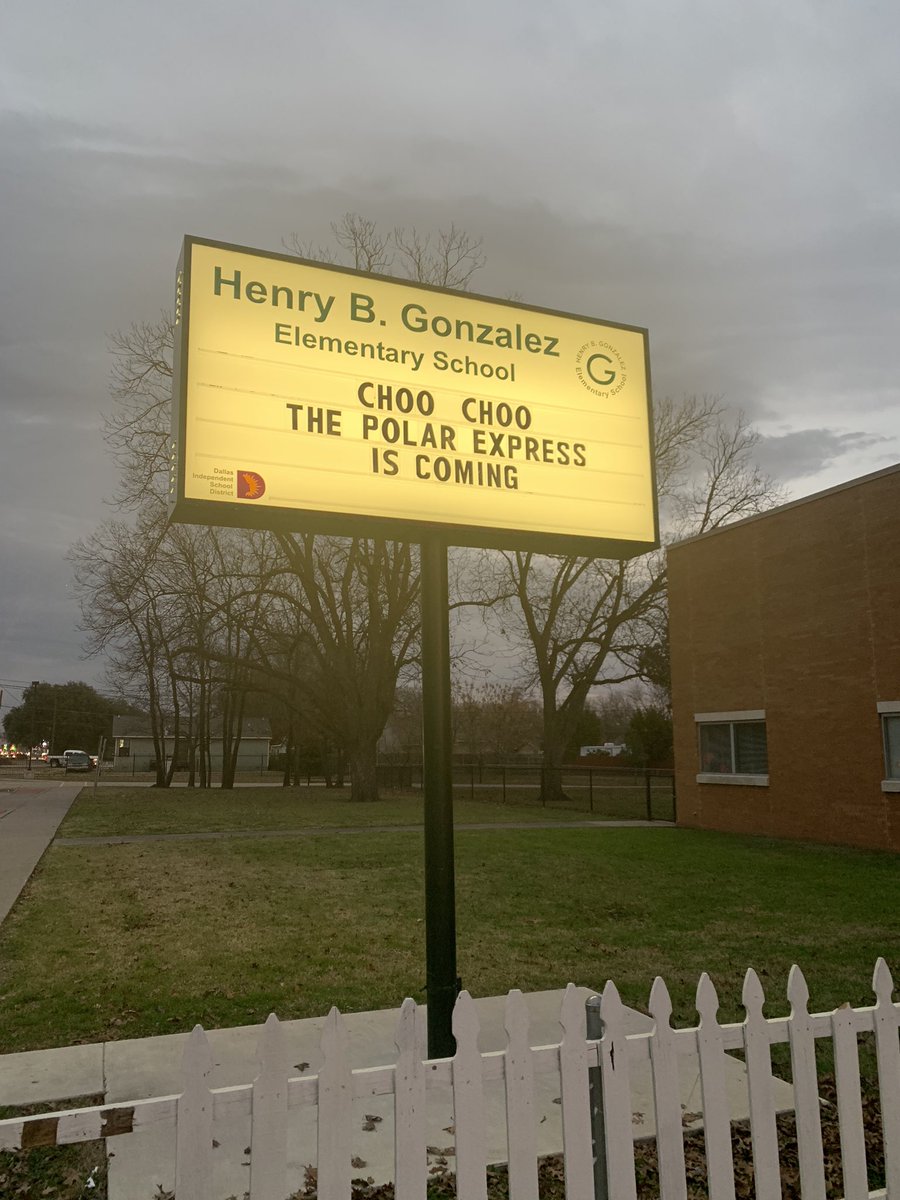 HBGonzalezPLA's tweet photo. Can you guess why our Senators can’t wait to return tomorrow? Well, it’s one of the best days of the year!!! #PolarExpress #santa #believe @dallasschools #Hbgpta https://t.co/cZTEgfOQyE