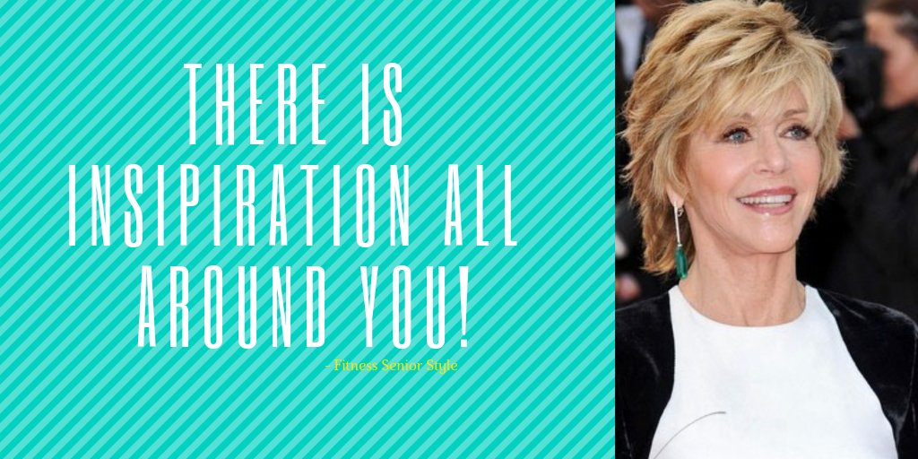 FitnessSrStyle's tweet photo. There is inspiration all around you! Just look at #JaneFonda. She is #80 years old, yet she exercises daily, and looks like she is 60!

Rather than just contemplating the ifs ands or buts, just get out there and start exercising and see/feel the results for yourself! https://t.co/tewyRkZq4r
