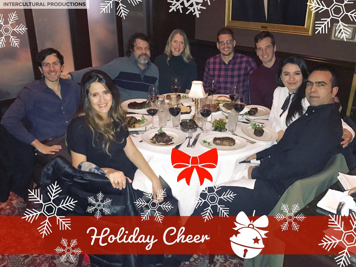 InterculturalP's tweet photo. Just the rigth moment to celebrate with part of the team that makes Intercultural Productions possible every day! Cheers! Salud!
El momento perfecto para celebrar a parte del equipo que hace posible Intercultural Productions cada día! Salud!! https://t.co/hInA1OUh6D