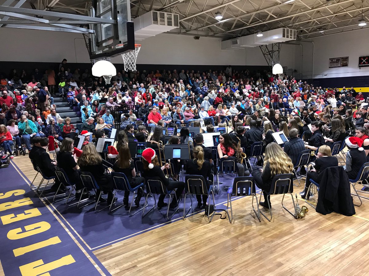 PrincipalCook's tweet photo. Standing room only at Southside Christmas Program. The people of Tallassee really know how to support our children.  Merry Christmas to all. https://t.co/eROLP1kkon