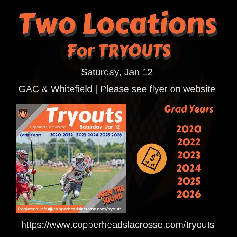 Copperheads Lacrosse tweet media