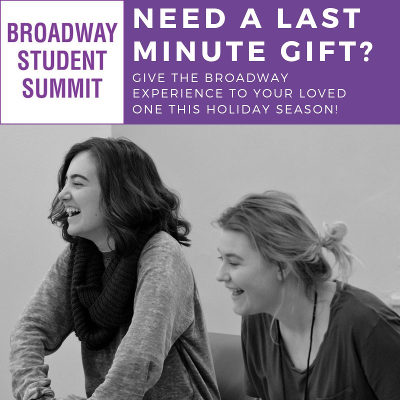 Sign up for our JULY 2019 #BroadwayStudentSummit today and be in the room where it happens where it all started on Broadway!

broadwaystudentsummit.com

#Hamilton #BSS19