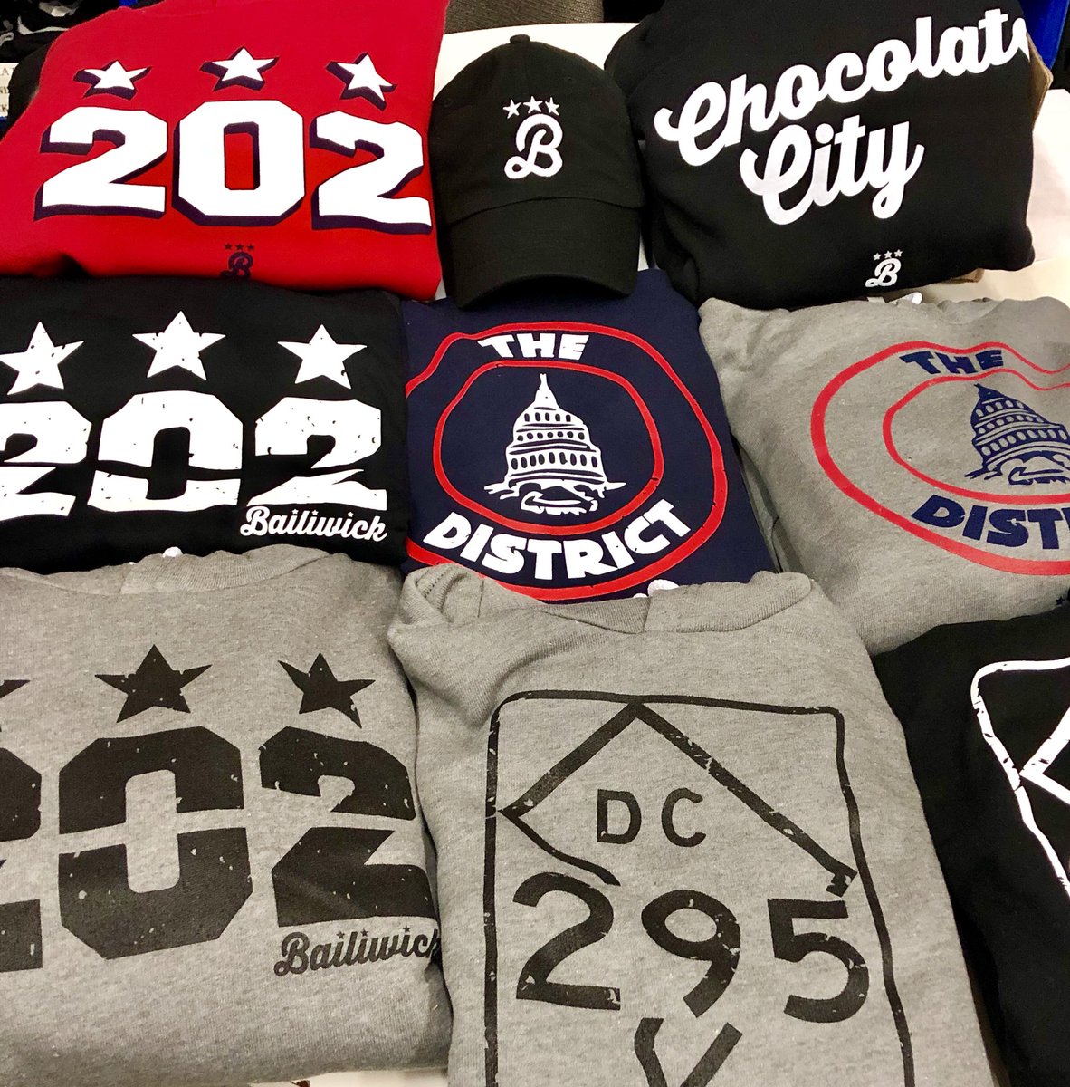 BailiwickCrewDC's tweet photo. If you need your Bailiwick gear delivered by Christmas, get your orders in by tomorrow at noon!
We SHOULD be able to fill your orders in time!
If we can’t, we’ll find a way to take care of ya!
Let us help you win Christmas!🎄🎁
#madeindc #thedistrict #dc295 #chocolatecity https://t.co/n8BuLPC36G