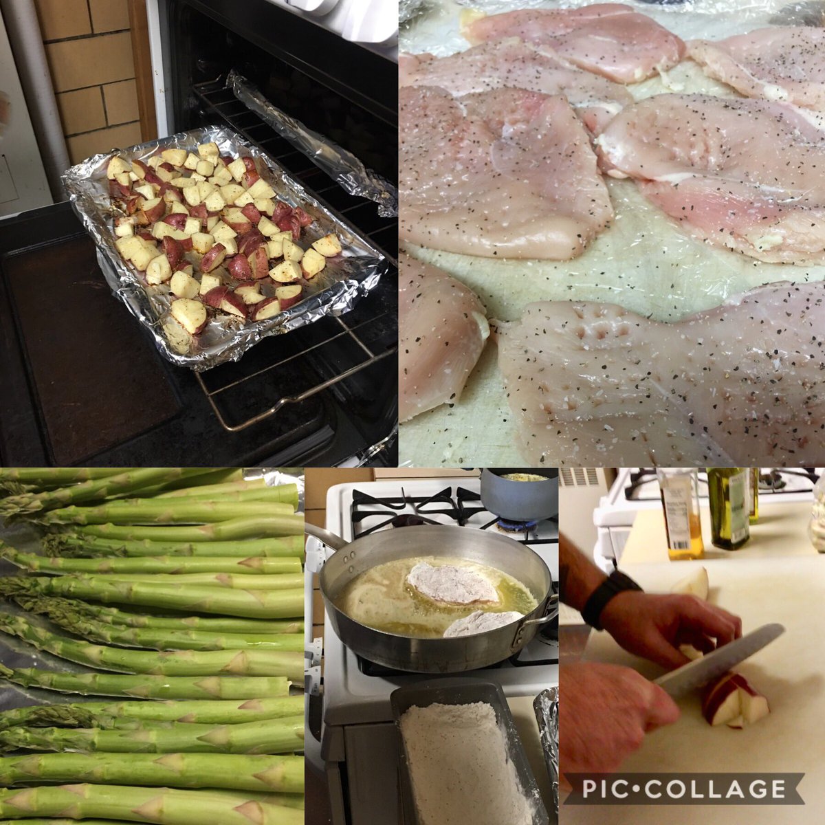 RayClothier56's tweet photo. Chicken Oscar, Roasted Asparagus, &amp; Roasted Potatoes For Engine 56/A &amp; Medic 48/G #foodie #firefighter #firehousecooking #foodporn #foodgasm #eats #firehousekitchen #cookingislove #firehouselife #IAFF #PFD #recipe #engine56 #medic48 #grouscancook https://t.co/p5OpbanlMg
