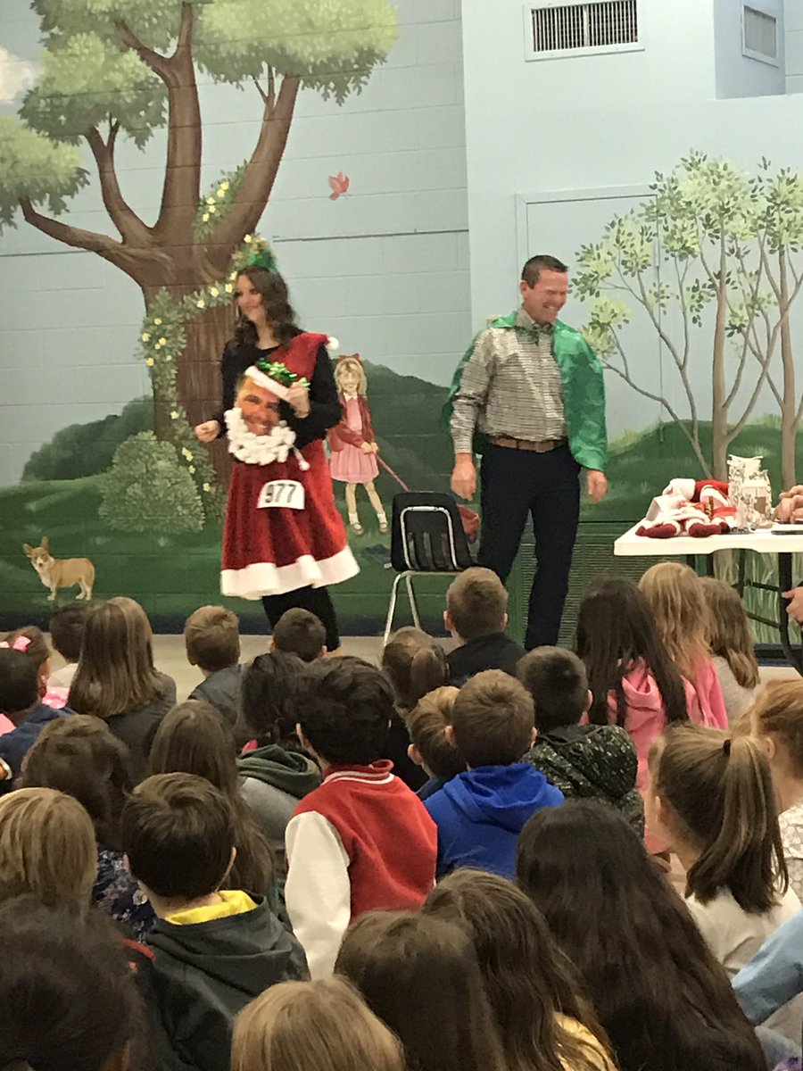 CityHeightsElem's tweet photo. The 2018-19 Festive Holiday Clothing Contest is in the books!  Wow! That’s how to describe it! Thanks to our judges: @Sumby3 ; @VBPD400 and @JosephPHurst https://t.co/sz7NVm2BE4