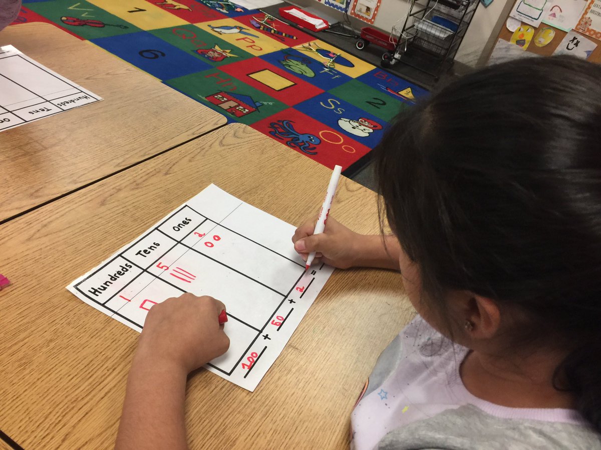 CDinorahHC's tweet photo. Day 11.- It is wonderful seeing my 1st graders working independently on math stations! practice, practice practice! #selflearners #12DaysTwitter #ourFriscostory #bridgetoten #facts #numberbonds #technologyintegration #placevalue https://t.co/O4jRMubnbS