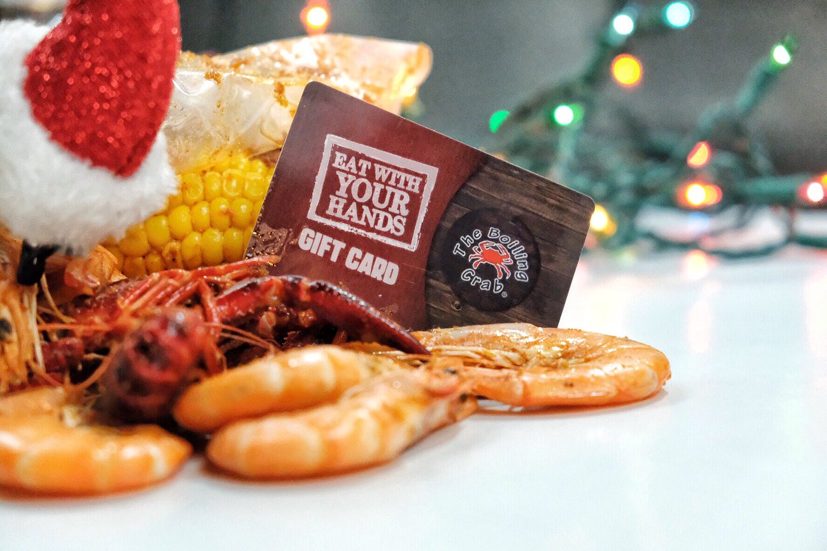 The Boiling Crab On Twitter Get Your Hands On This Perfect Holiday Gift At Your Nearest Tbc Location Giftcard Theboilingcrab Boilingcrab Holidayseason Https T Co Pgy59aeq6n Twitter