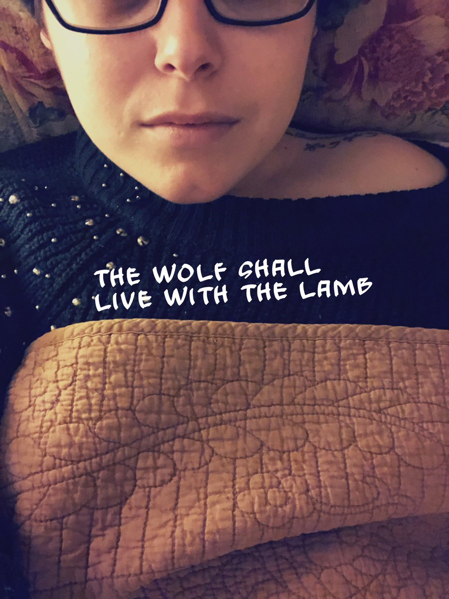 tracymurph5's tweet photo. I’ve been feeling like this wild wolf girl lately. There hasn’t been a lot of softness. Today’s #StirUpYourPower felt like a reminder of all the nuance & complexity in our aliveness. And vulnerability leads us? Damn. https://t.co/ychuX0G6TS