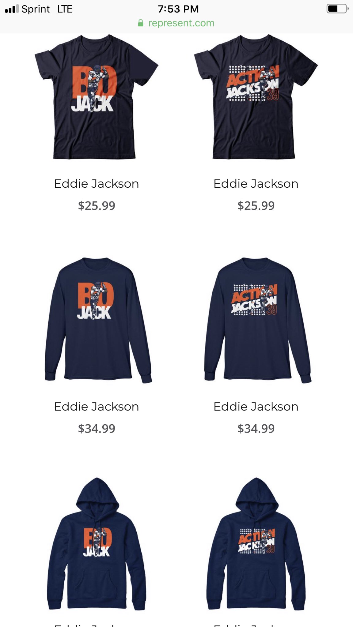 eddie jackson shirt