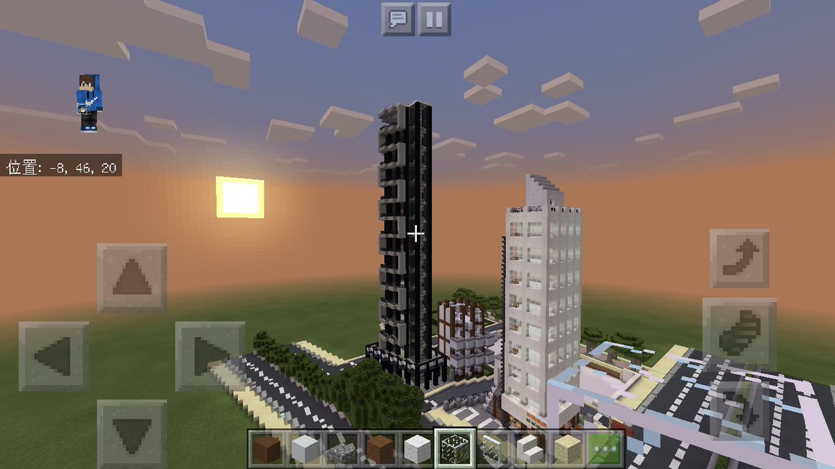 Minecraft ぽんこつ 建築クリエイティブ勢 新しくモダン風のビルを建てました 螺旋階段にして見ました マインクラフト マインクラフトpe 街づくり 建設風景 T Co Nb4abnmbds Twitter