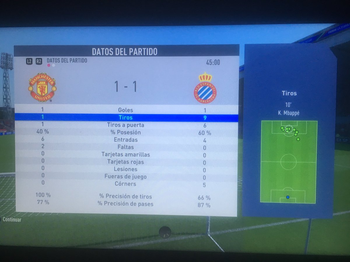 AndyLC7's tweet photo. De verdad que es agotador, todos los partidos dando por culo y en Division Rivals es todavía peor sumándole el delay y la conexión aunque sólo entre en partidos con 4 de latencia...
@EASPORTSFIFA @EASPORTSEsp @EAHelp #fixfifa #fixservers #fixfifa19 https://t.co/DZnPe5zhBl