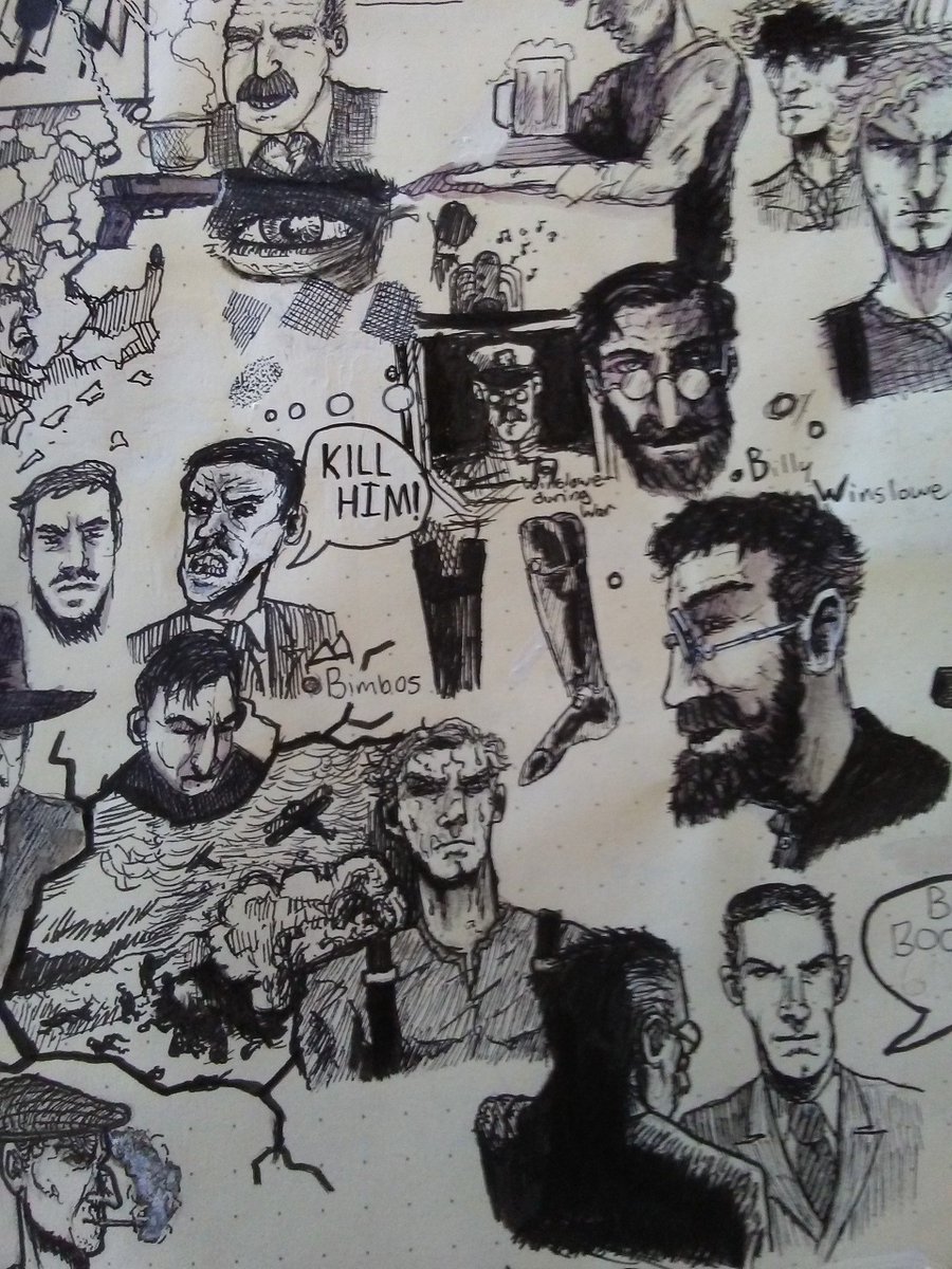 CranstonBran's tweet photo. Another peek behind the curtain. #drawing #sketchbook #comics #makecomics #Gideon #TheMagician https://t.co/CYyB5Xg5gh