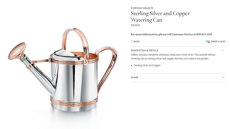 sterling silver tin can tiffany