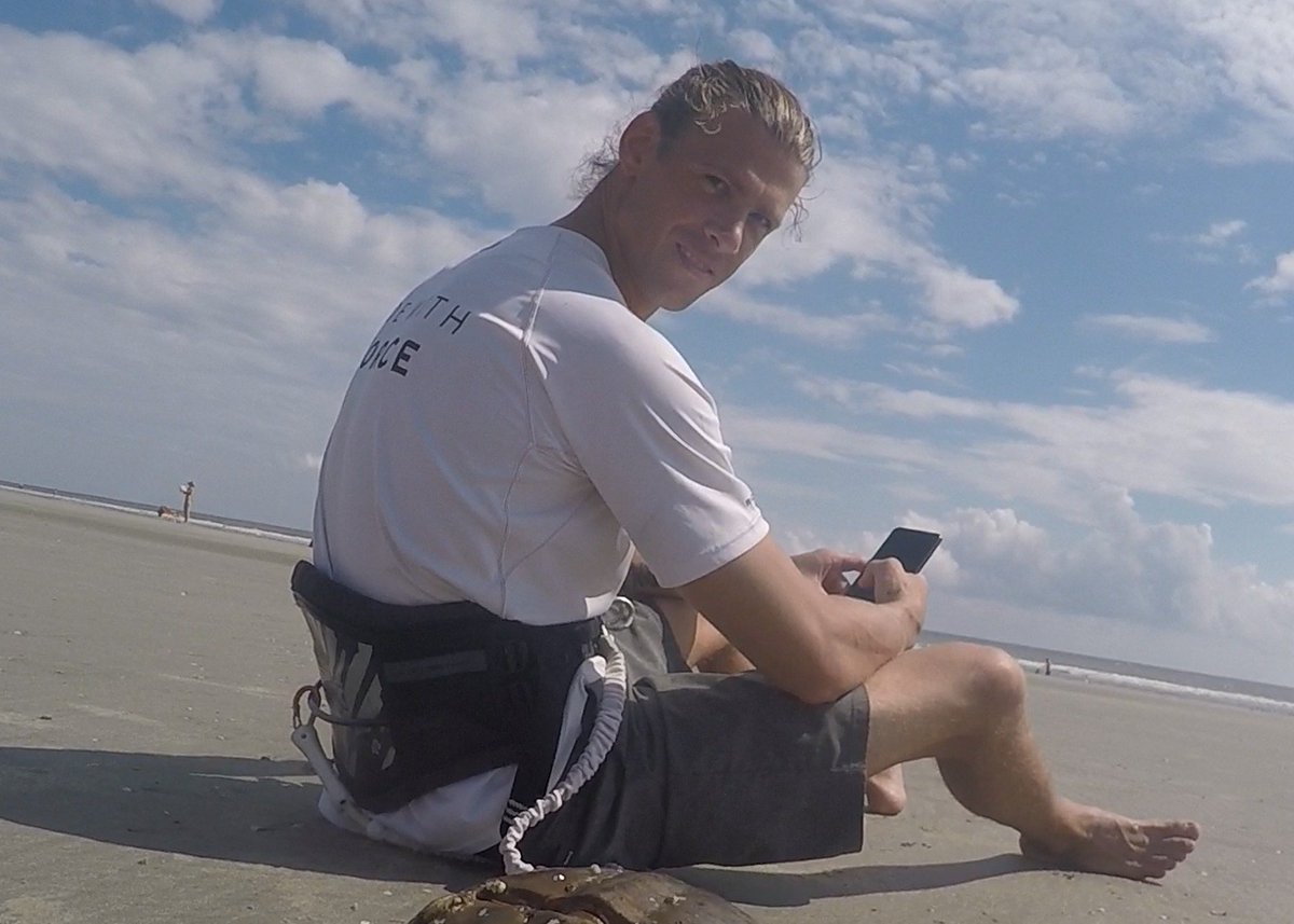 tylermillertv's tweet photo. I know this is a long shot, because I should have posted this like a month ago, but my family found a lost GoPro when they were at the Isle of Palms beach in South Carolina. Anyone missing one? See pics (you're also gonna have to prove it 😂) #lost #gopro #lostgopro #rt #retweet https://t.co/lpTsaoKafC