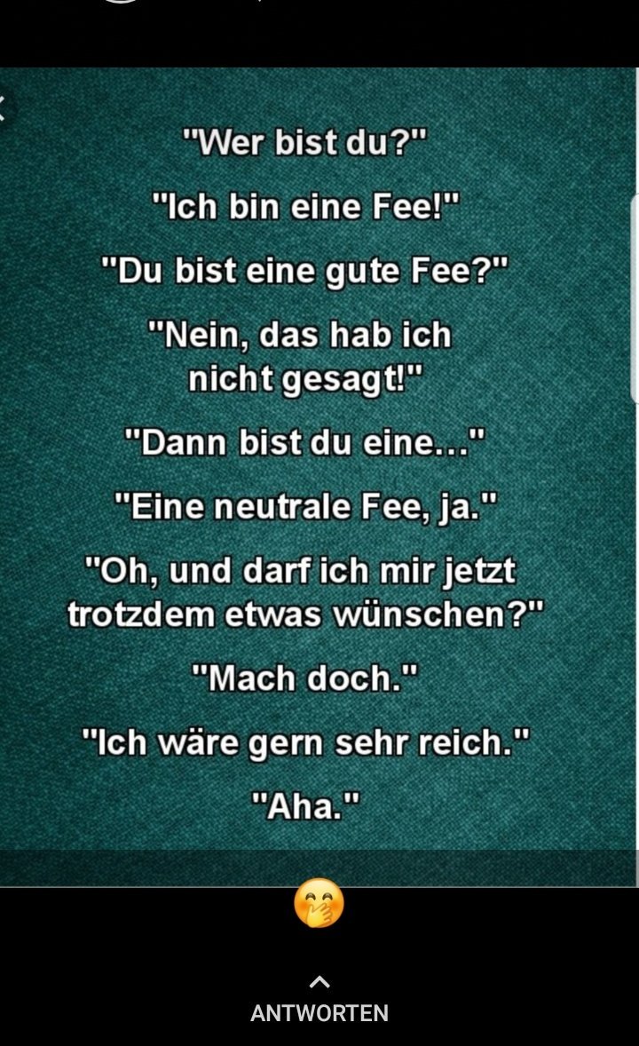 Ich bin eine fee eine katastrofee