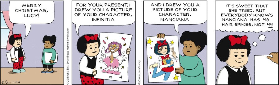 Nancy by Olivia Jaimes for December 19, 2018  https://t.co/NlSA91WHZA 