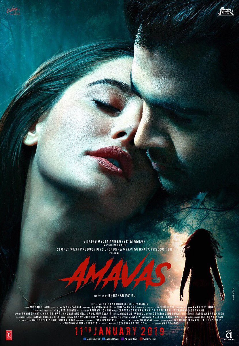 Are You Ready For Something Terrifying?

Trailer of #Amavas... 11 Jan 2019 release
From the director of #1920EvilReturns, #RaginiMMS2 and #Alone: Bhushan Patel... 
... 
#AmavasTrailer: