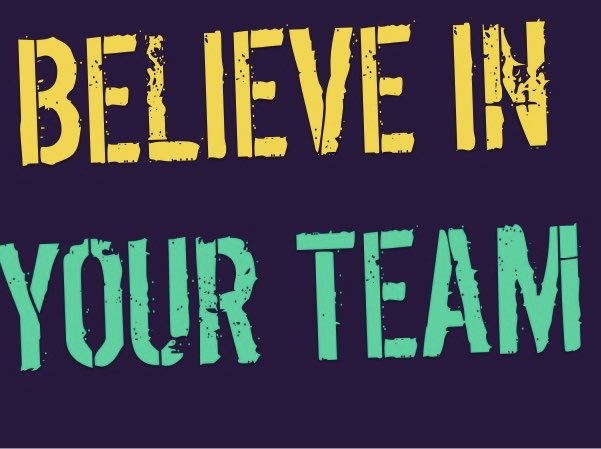 Positive attitude will get you to Great places ......Believe in your Team and we will get there together 🥎⚡️#team #positveattitude