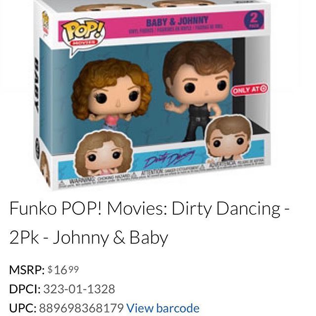 DPCI for Target exclusive Dirty Dancing 