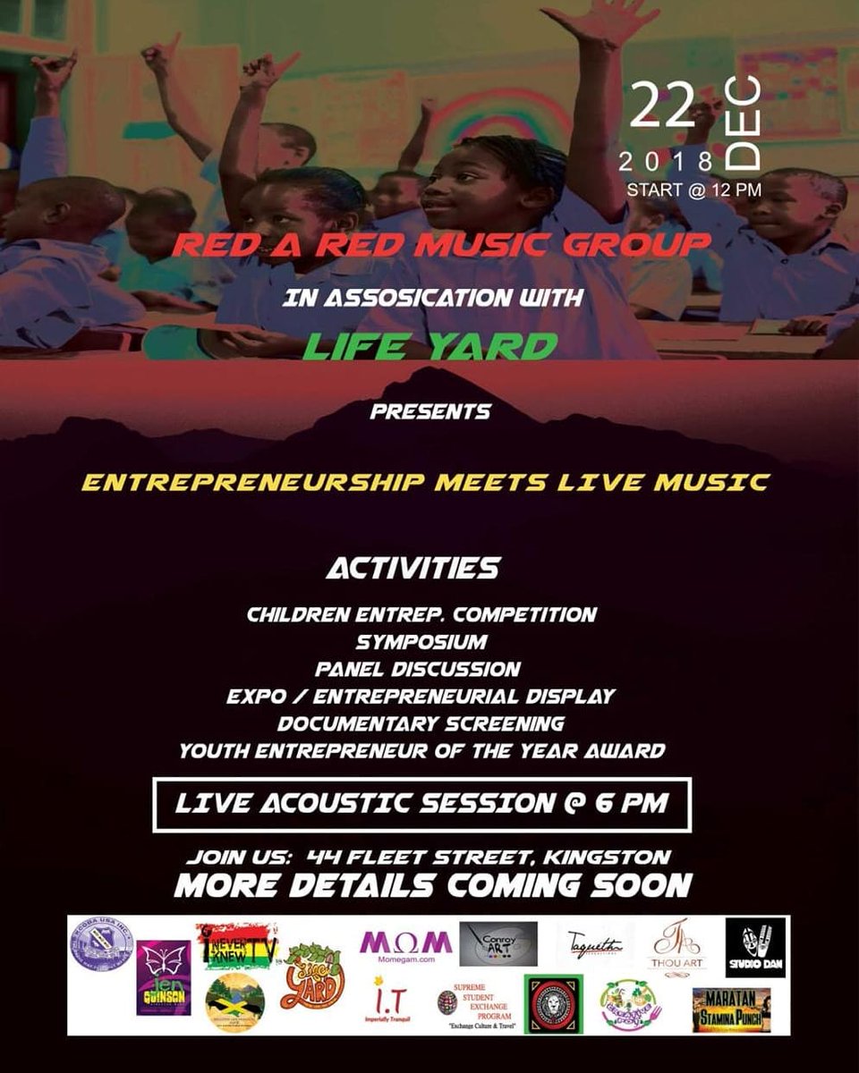 BrighterLife15's tweet photo. 📽️ Time to cure the pain of our country @autarchii @autarchii_officialupdates @conroy_green through entrepreneurship innovation revolution. Teamwork makes the dream work. BRIGHTER LIFE WI SEH 💪🤝🙏 #MARATAN #LIFEYARD #KINGSTON #JAMAICA https://t.co/ogjq4TO8Gx
