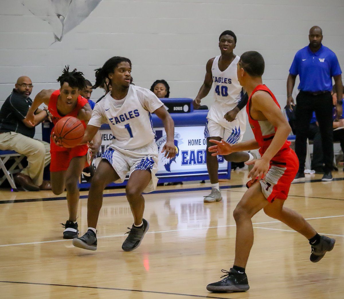 Eagles 57 - B.F. Terry 55