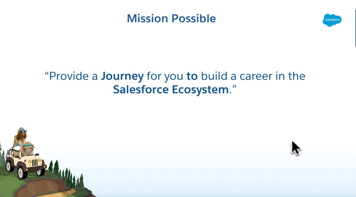 prafulgadge's tweet image. #Journey2Salesforce Webinar is LIVE. Join now.
