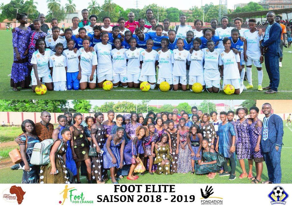 FBouzigues's tweet photo. Présentation officielle début janvier 2019 à #Conakry, soyez nombreux à soutenir l’académie #footélite de #FodeMansare pour l’émancipation par le sport et la scolarité des jeunes filles. Déjà des soutiens de taille @MoussaSissoko @bakarisanogo5 @ChkMBengue @Serge_aurier https://t.co/FVRBULmGM9