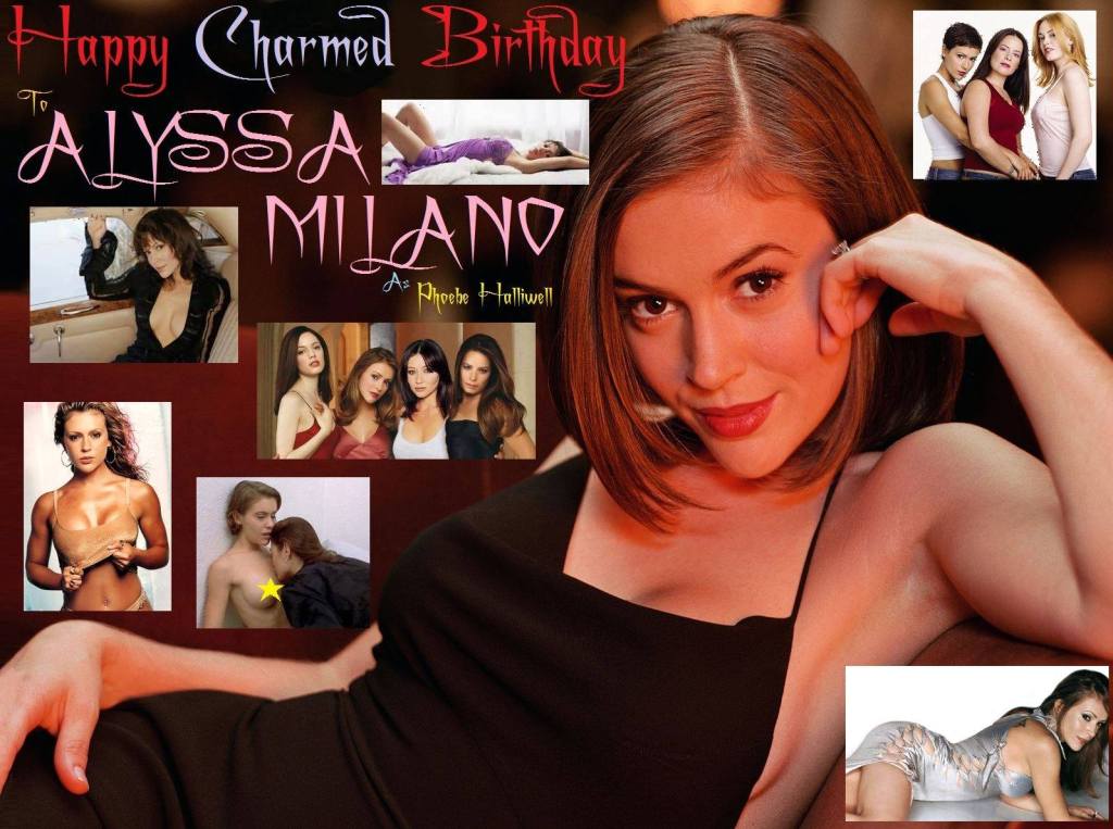 Happy birthday to Alyssa Milano, born December 19, 1972.  