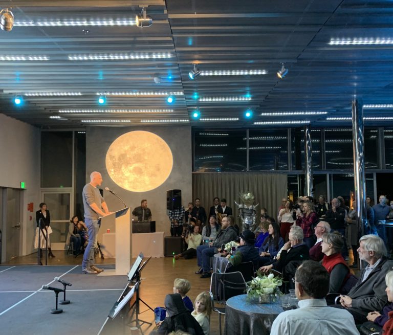 Here's why we can't see Orbital Reflector in the sky just yet—and here's what Trevor Paglen says about making really big art. doublescoop.art/space-race/