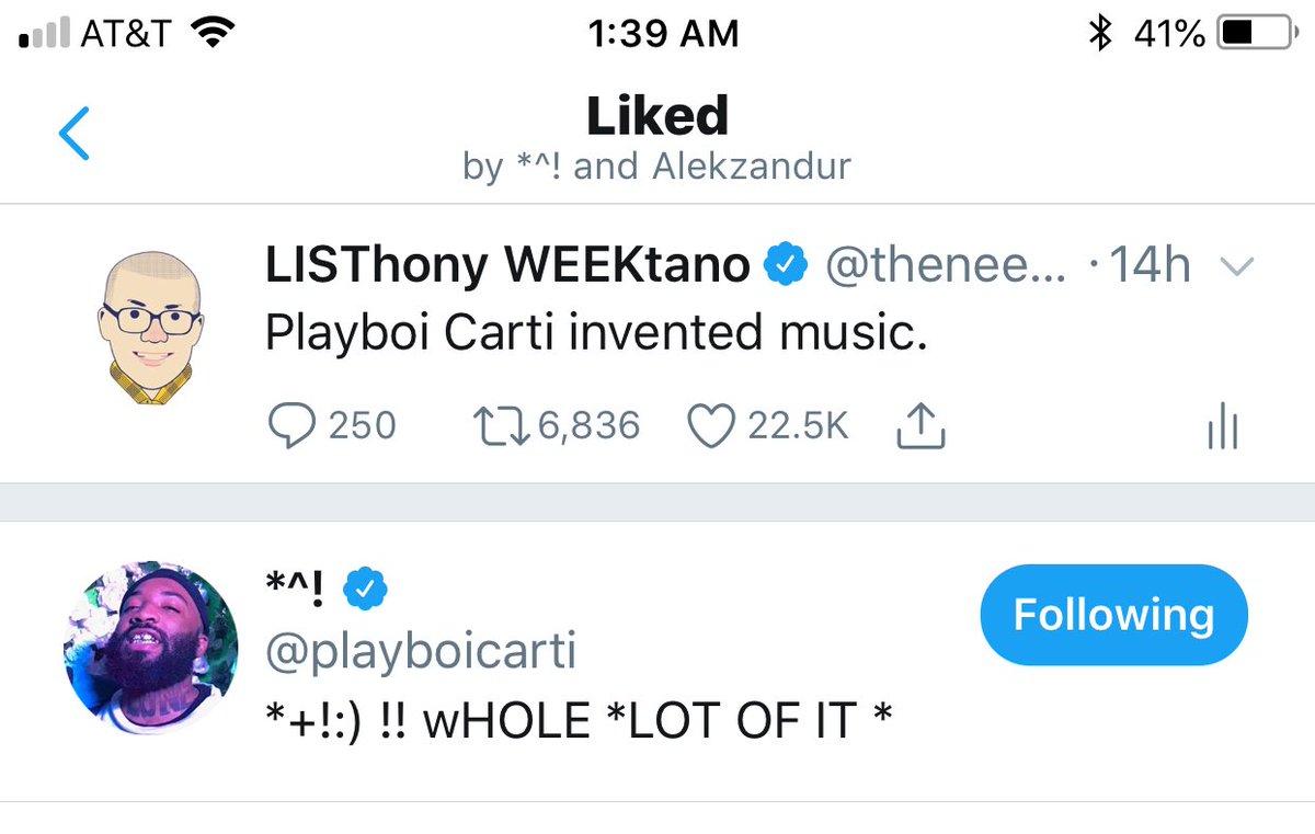 Playboi Carti Cosigns Anthony Fantano Kanye To The