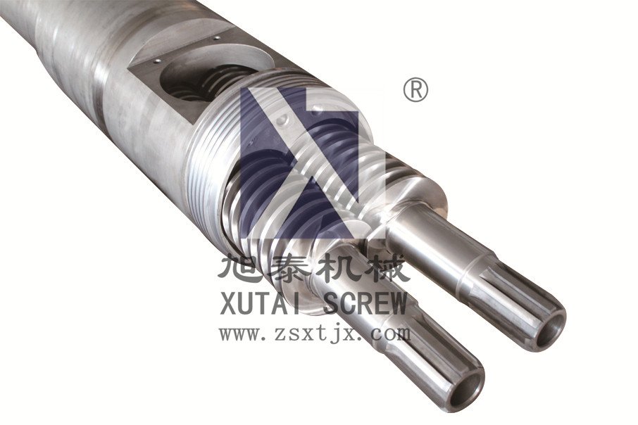 AngelCh36093088's tweet image. Conical Twin Screw and Barrel for plastic machines, especially for PVC