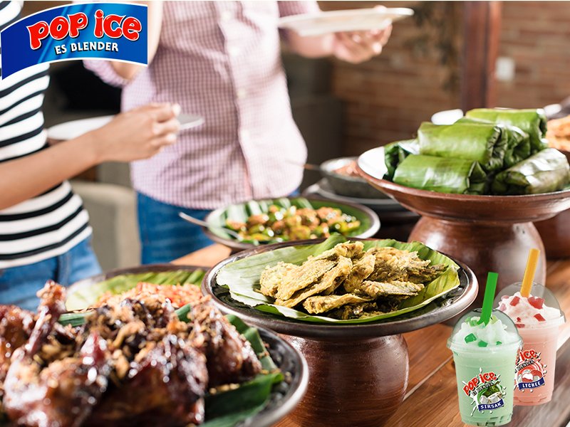 Mumpung libur, kulineran makanan local seru banget deh. Kenali makanan khas daerah yang kamu kunjungi dan cicipi deh, biar makin mantap minumnya Pop Ice Leci dan Pop Ice Sirsak :)