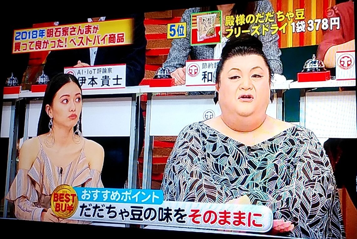 ホンマでっか Tvで だだちゃ豆 が話題に トレンドアットtv
