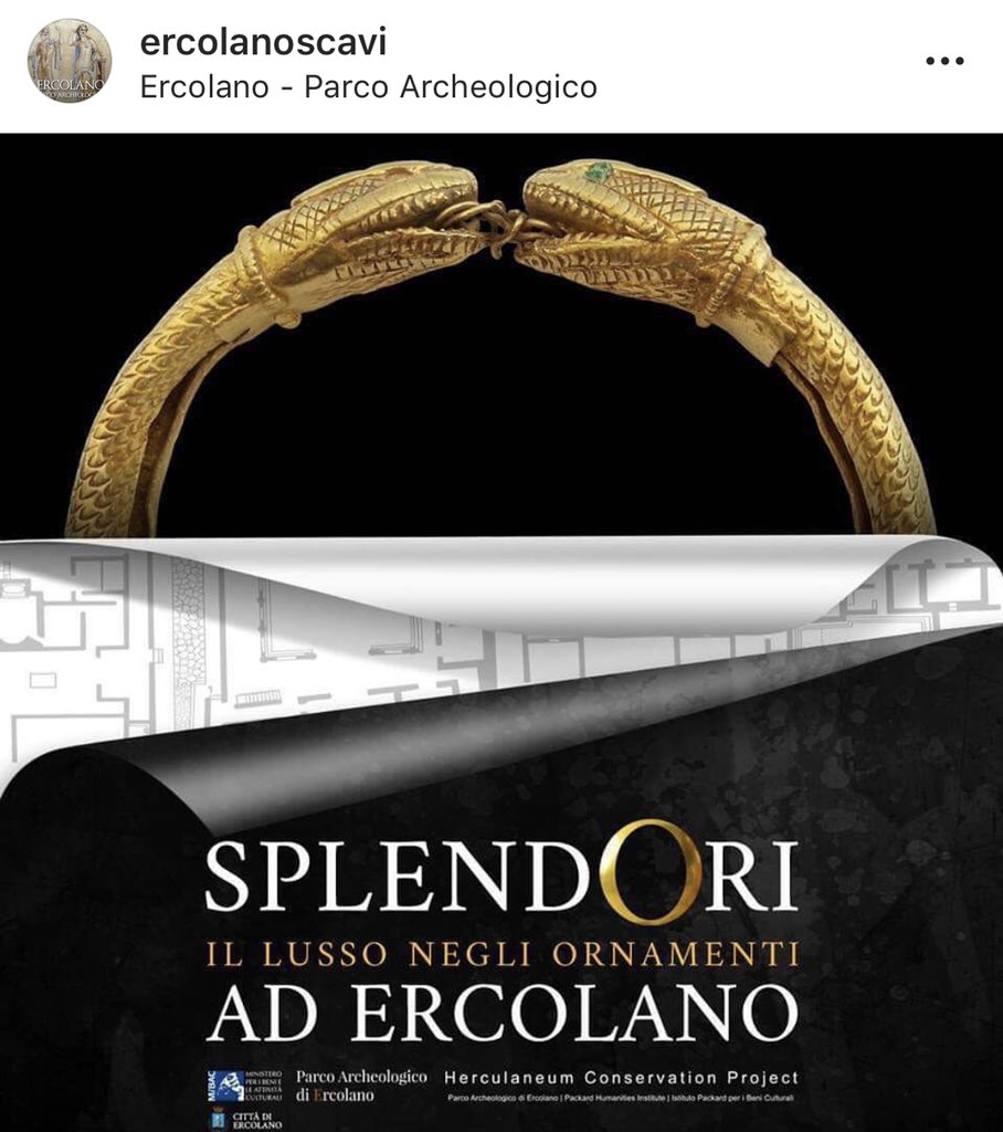 pompei79's tweet image. #Herculaneum’s Antiquarium has reopened &amp;amp; is housing a new exhibition: ‘Splendours in Herculaneum’. On display are gold objects found on the bodies but also wooden furniture, household objects &amp;amp; a fabulous silver bust of Livia. 
nationalgeographic.it/popoli-culture…
and
napoli.repubblica.it/cronaca/2018/1…
