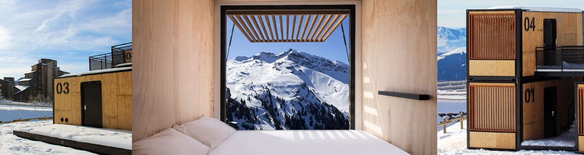 T_H_E_Blog's tweet photo. Flying Nest, le nouveau concept nomade et éphémère @AccorHotels_FR #FlyingNest - Ouverture à #Avoriaz le 22 décembre ! #hotellerie #Innovations #alpes #hotel @AvoriazTourisme #ephemere https://t.co/JMWKrRRKn3 https://t.co/Yx8K6Id0dQ