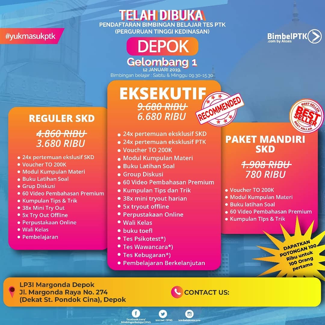 infocpns2018's tweet photo. Hai para calon Taruna/i di Wilayah DEPOK. Sekolah Kedinasan akan dibuka lagi. Apakah km sdh menentukan Sekolah kedinasan? Yuk daftar di link: https://t.co/avBA9EtoWV dan tentukan paket yg kamu inginkan (dapatkan harga promo). Hub: 
ZAFIRAH (08977331672)
RIZKI (085706122363) https://t.co/Fcfeo8TS3v