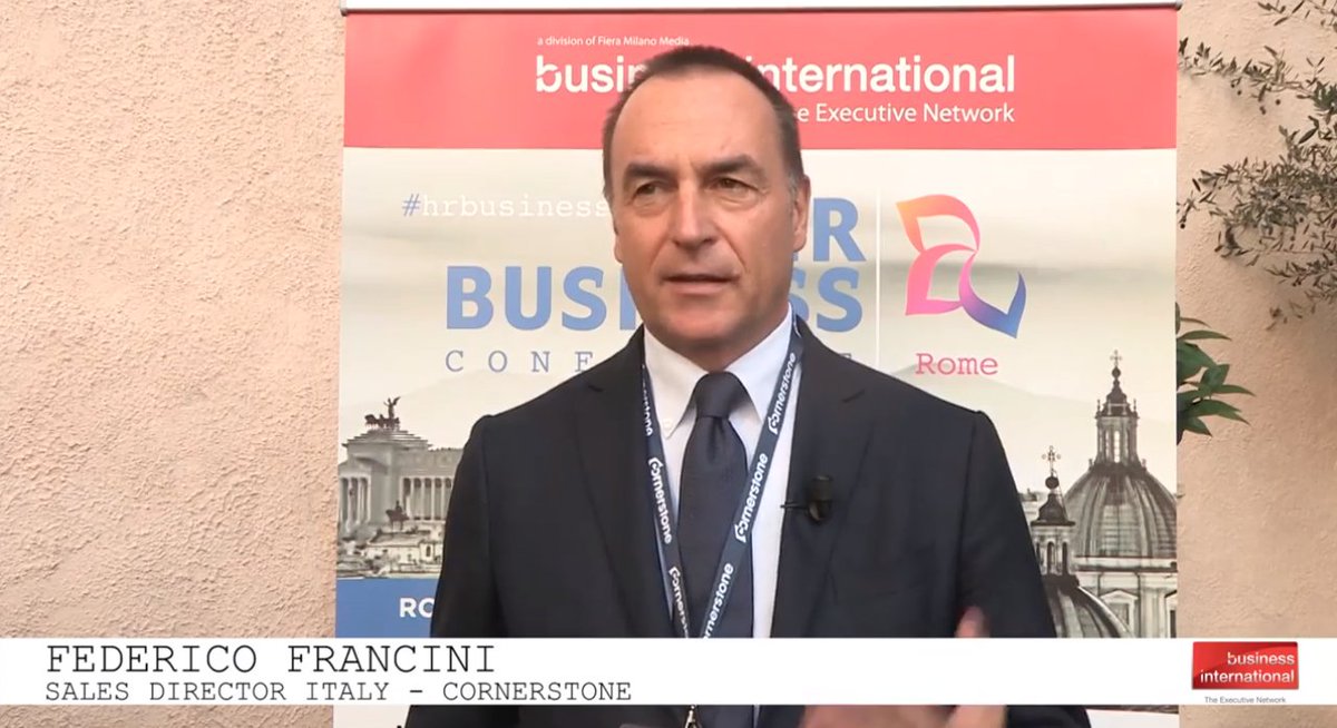 #hrbusiness | La video-intervista di <a href="/BIweb/">Business Int</a> a <a href="/ffrancin/">Federico Francini</a> nel corso dell'evento New #HR Frontiers: strategies, innovation and new skills. Come cambia il #talentmanagement nell'era del #digitale? csod.info/2zExcG1