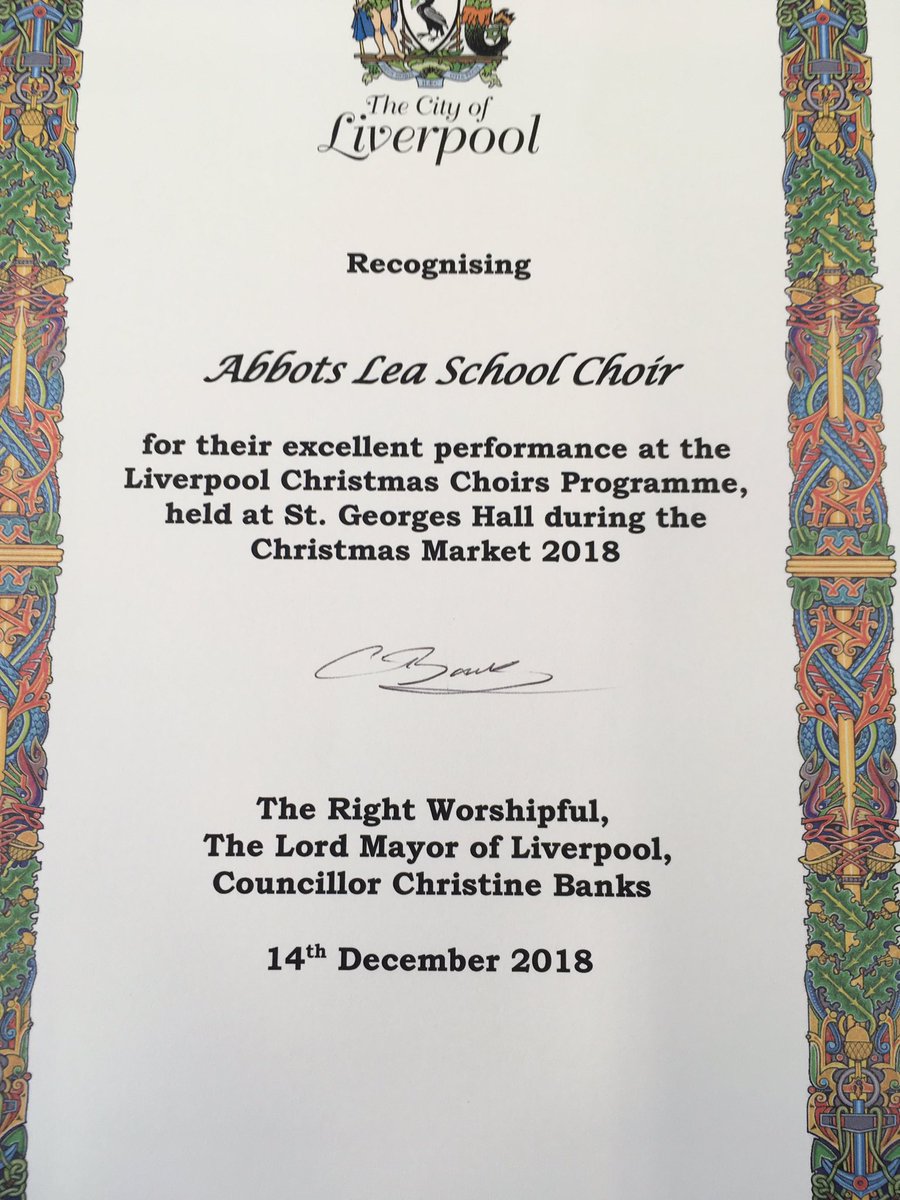 AbbotsLeaSchool's tweet image. The Primary Department Choir @AbbotsLeaSchool provided a stunning festive performance outside St George’s Hall last week, entertaining visitors to the city and receiving thanks from the Lord Mayor #bebrilliant  #changinglivesthroughlearning #festivefun