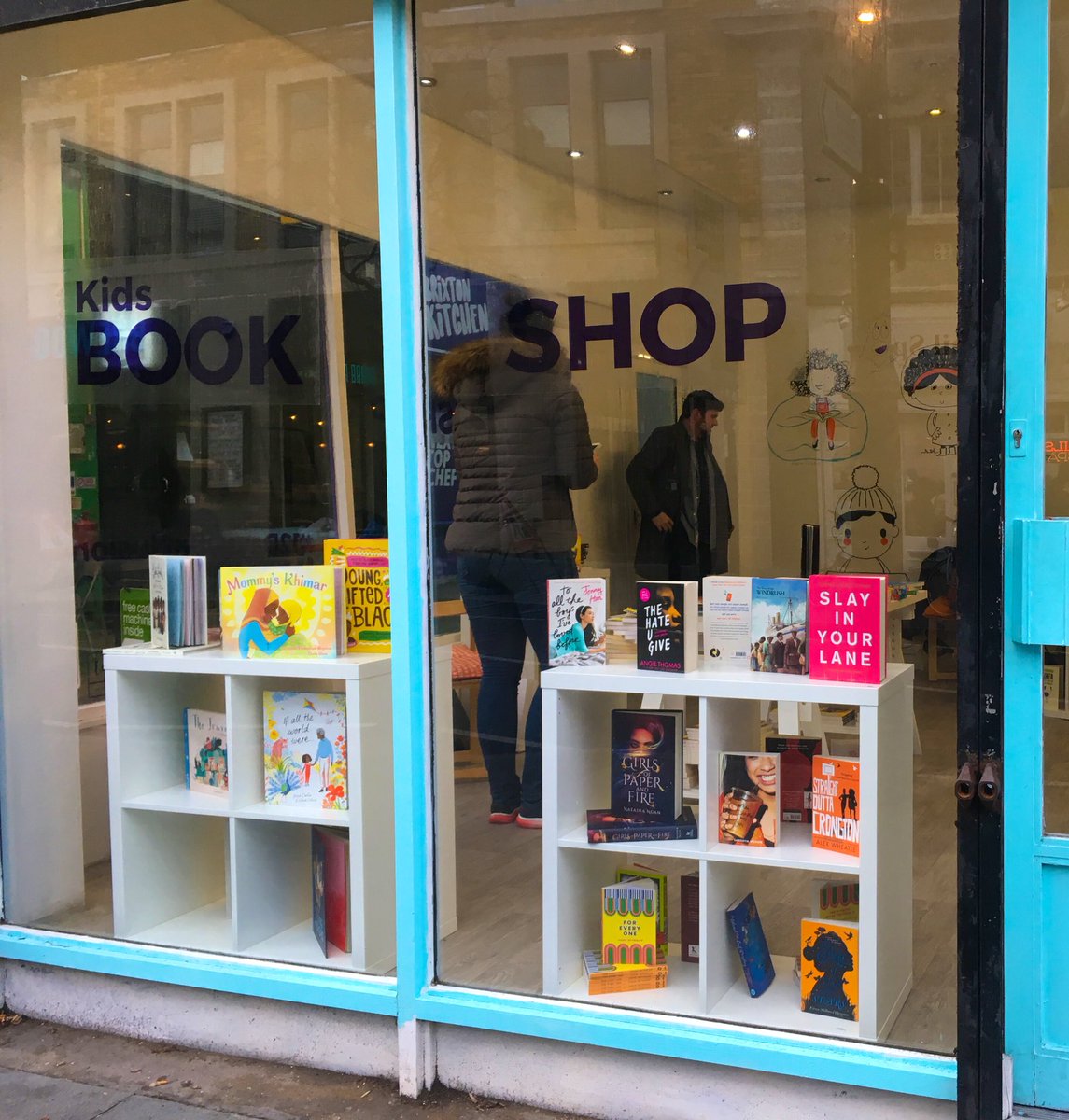 Earlier in the week,  @nikeshshukla and I went down to visit  @KnightsOf  #popup on Coldharbour Lane. And we bought gorgeous books. They are there for another week. Go support them. Go buy books from them. Tell all your friends about them and encourage them to support too.