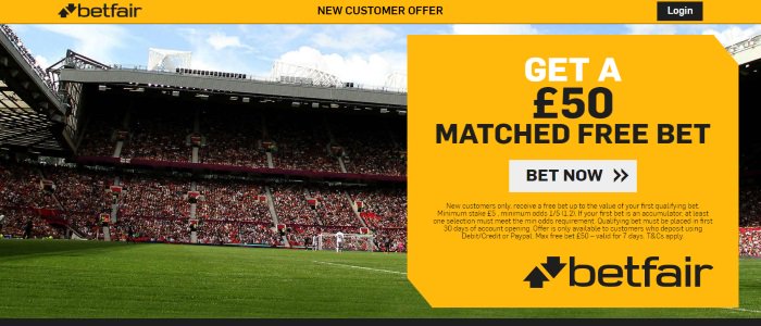 #football #PremierLeague #ChampionsLeague
#MUFC #MCFC #LFC #EFL #QPR
New custom receive a free bet up to the value of your first qualifying bet. Minimum £5, min odds 1/5 (1.2). Debit/Credit or Paypal. Max free bet £50 valid for 7 days. T&Cs apply
Claim➡️http://bit.ly/match50bf