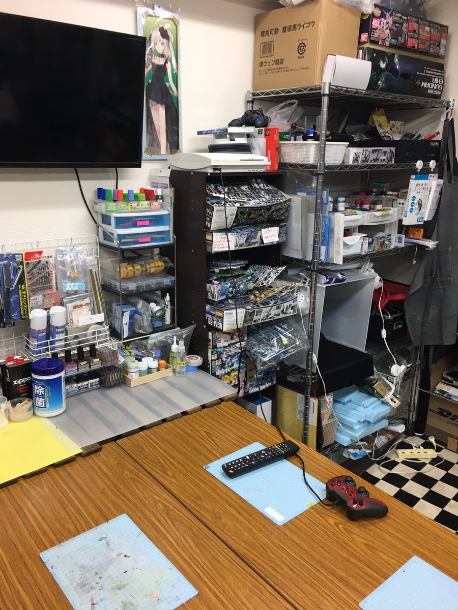 ポストホビー浜松店 公式 担当sです 池袋駅から徒歩圏内にある制作スペースのブランイヴウさんに行ってきた 実は水曜休みだったのに店長いたぁ 奇跡やね また静岡でお会いできるのを楽しみにしております