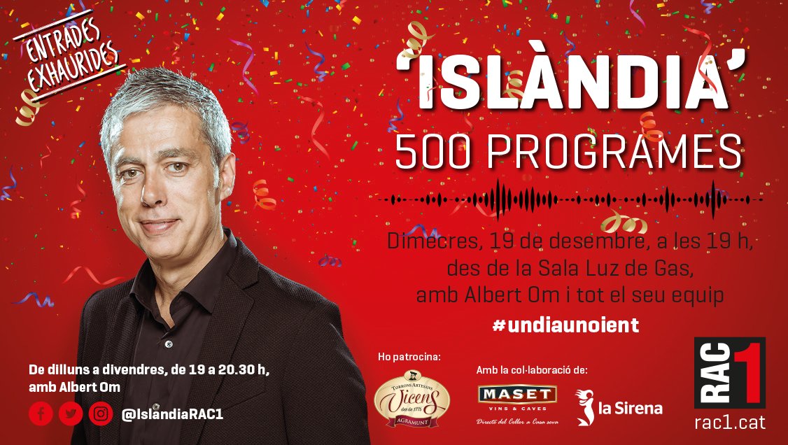 Graupix's tweet photo. El meu dimecres vespre: Veuré en directe @islandiarac1 perquè jo sóc #undiaunoient del 17nov! Amb @Norwegian_es i la crack @EsterPA i @mariaxinxo. Després sopar al @ferozbcn #ferozbcn i nit al cuqui @HotelCondado #sleepinginmyowncity https://t.co/fZZbJQNNZv