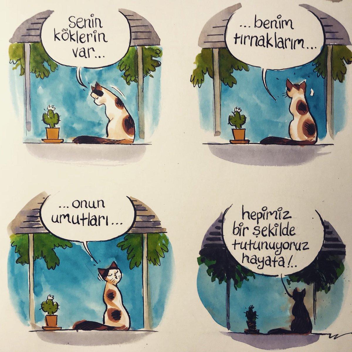 evdecatbasina's tweet photo. “Bir şekilde” #çarşamba #OTdergi #aralık #sayısı 🐾 https://t.co/LY33vNAh9Z